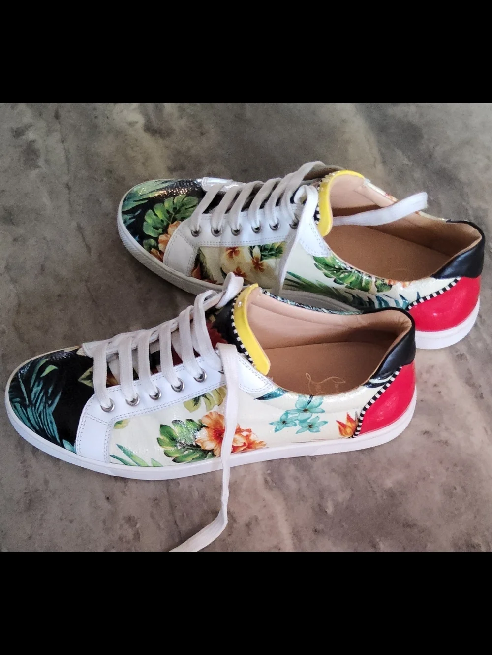 Christian Louboutin Floral Sneakers 🤩🤩🤩
women's size EU.40 | US.9–9.5 - Picture 7 of 16